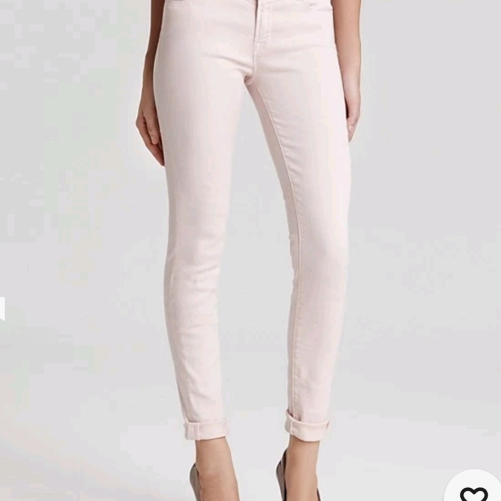 J Brand Women's Alana Skinny Jeans In Pale Light Pink 26
